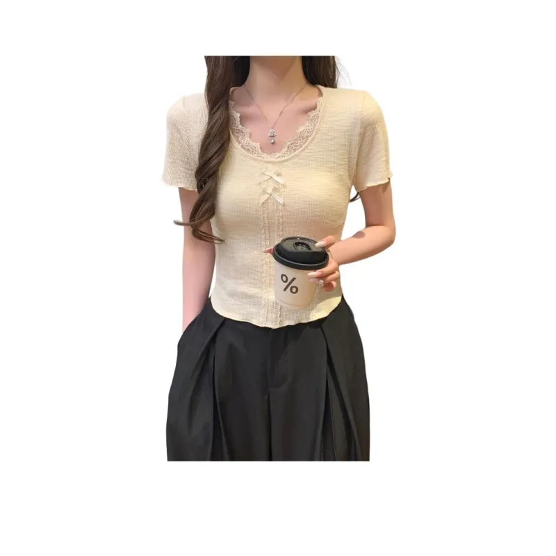 Flowers In Water T Shirt Women's-5