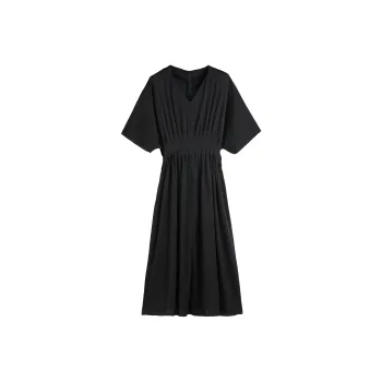 Hang Yi Court Short Sleeved Dress Women's