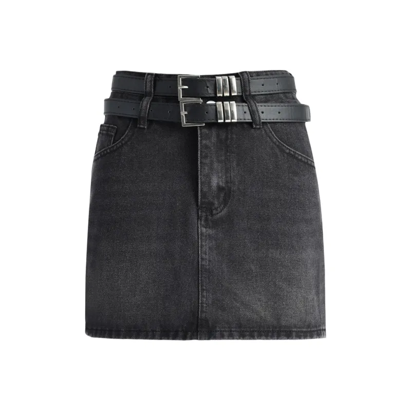 OROI Denim Short Skirts Women's-0