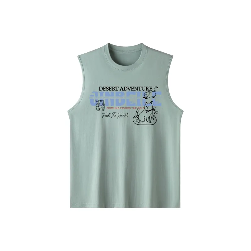 JINBEILE Tank Tops Unisex-12