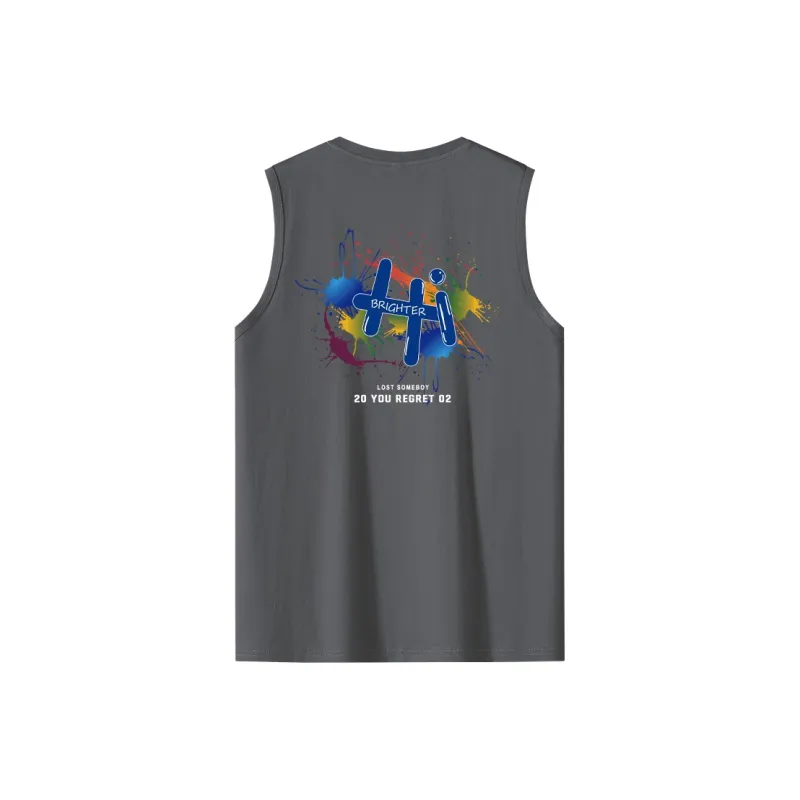 Cotton Gene Tank Tops Unisex-6