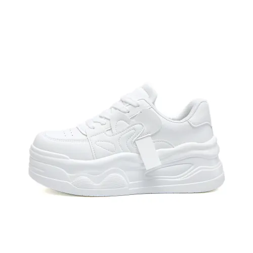 Alan Vincent Anti Slip Wear Resistant Low Top Skateboard Shoes Women's