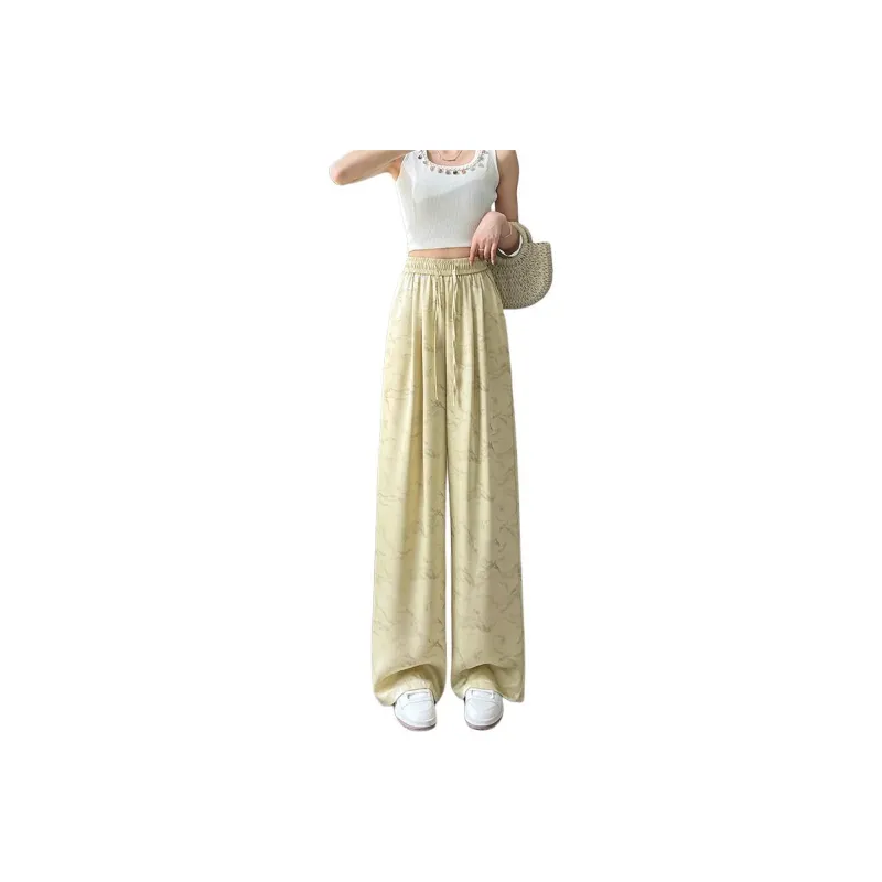 Flowers In Water Casual Pants Women's-7