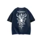 Navy Blue-White