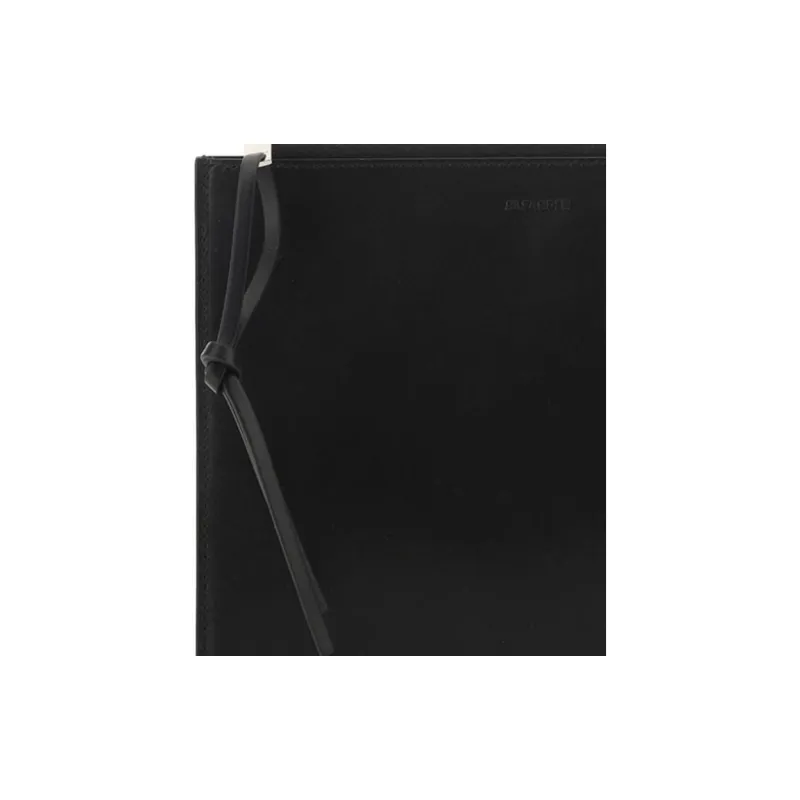 JIL SANDER Leather Wallet Men's Black-2