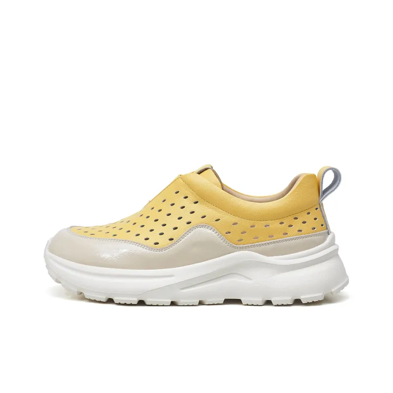 OULISASI Low Top Chunky Sneakers Women's-5