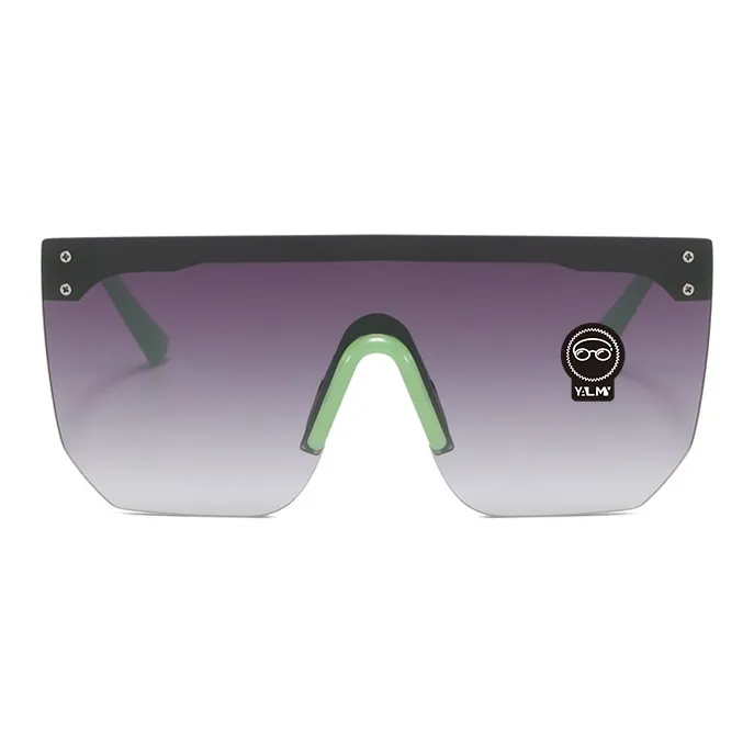 YALMY PC Square Sunglasses Unisex-5