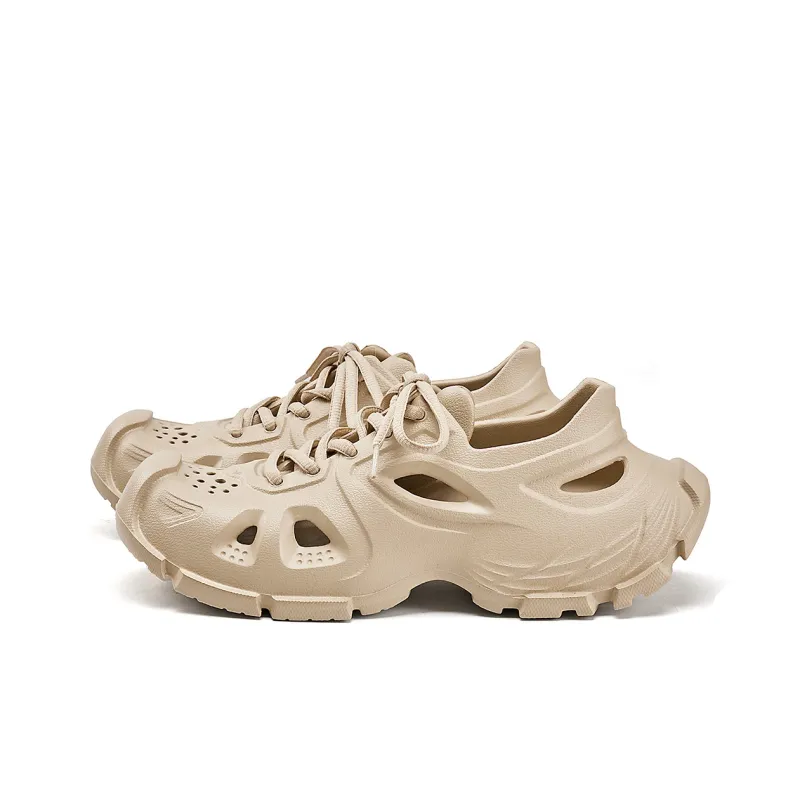 La Chapelle Clogs Women's Beige-1