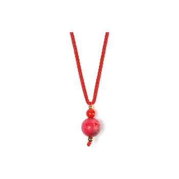 Xianyou White Jade Bodhi Necklaces Unisex