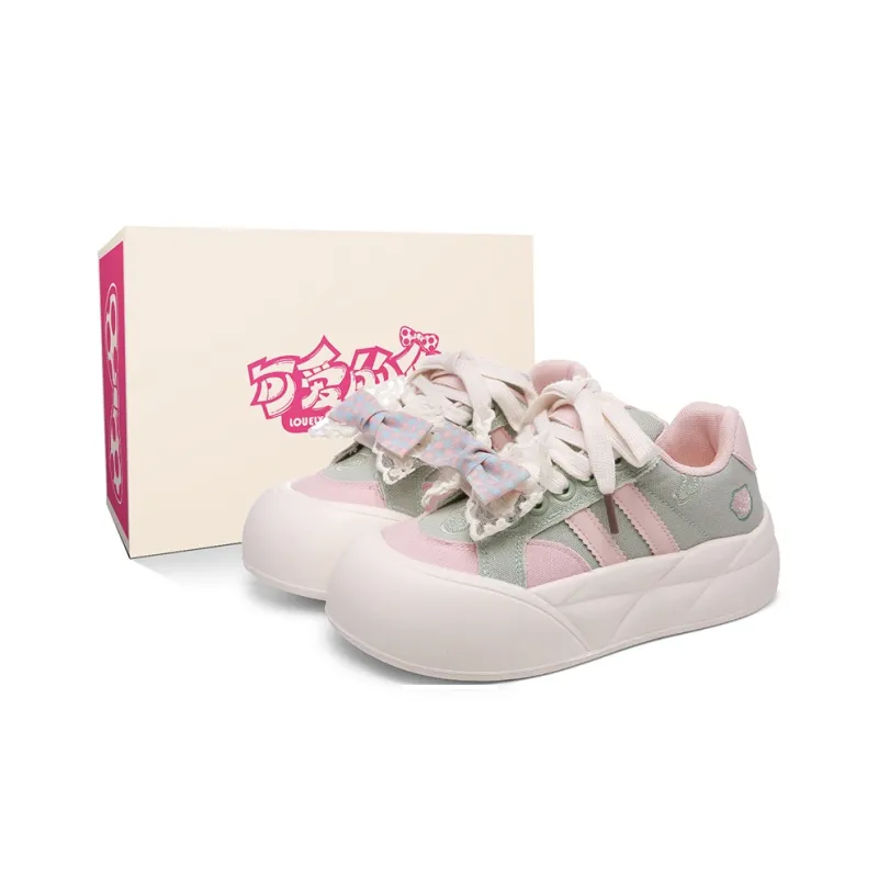 Lovely You Wear resistant And Lightweight Low Top Skateboard Shoes Women's-18