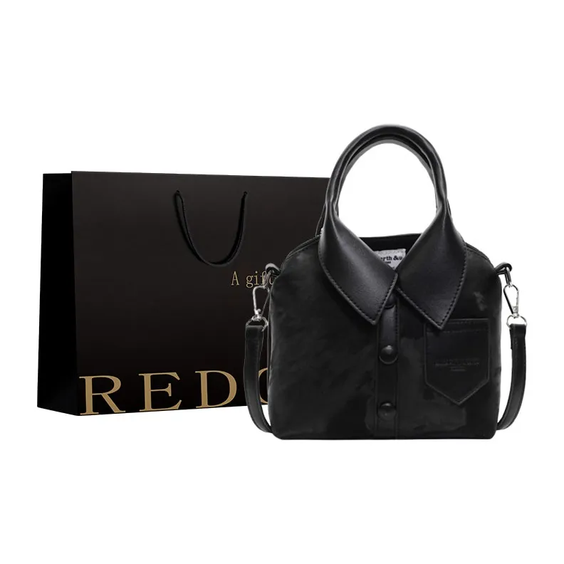 REDOO PU Handbag Women's Ecru/Pink/Silver/Black/White & Khaki-6