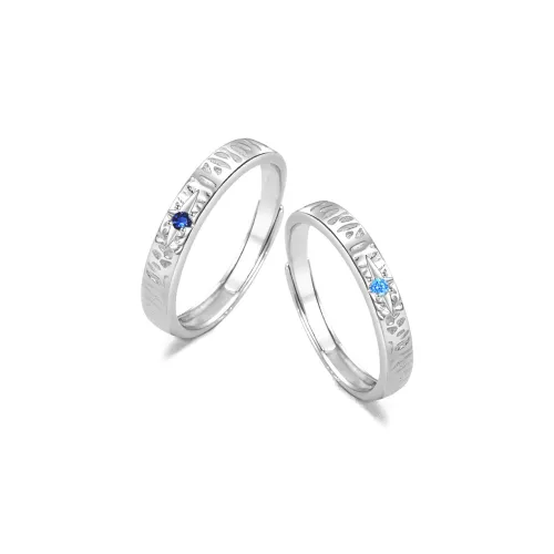 FANFRI Zircon Rings Unisex Sweet Jewelry Love Box