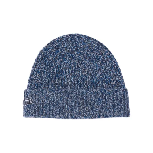 LACOSTE Wool Beanies Men's Marine Blue