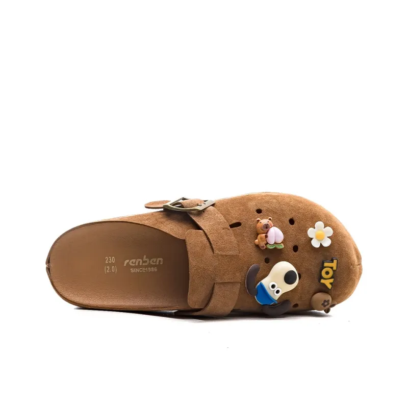 RENBEN EVA Closed Toe Slippers Women's-3