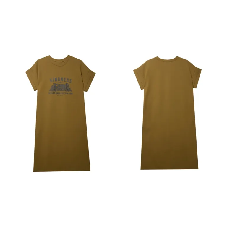 LUYOUYE Short Sleeved Dress Women's-3
