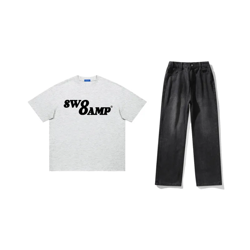 SWAMP AREA Casual Sportswear Unisex-22