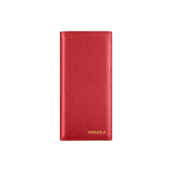 Gorora Top Grain Cow Leather Wallet Regular Women's Multicolor