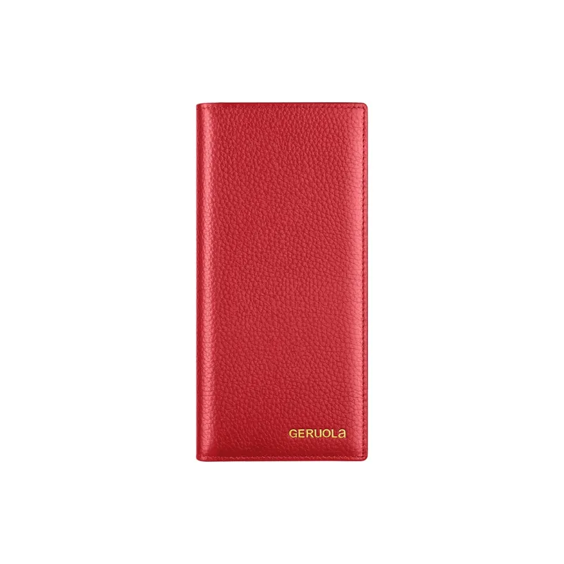 Gorora Top Grain Cow Leather Wallet Regular Women's Multicolor-0