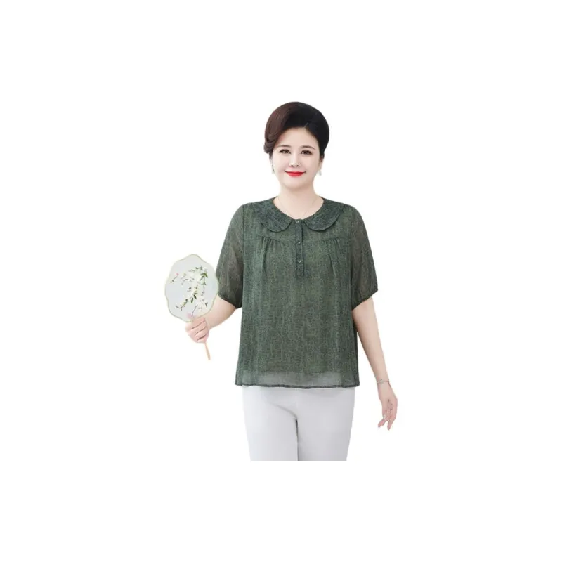 PIERRE CARDIN Chiffon Shirt Women's-3