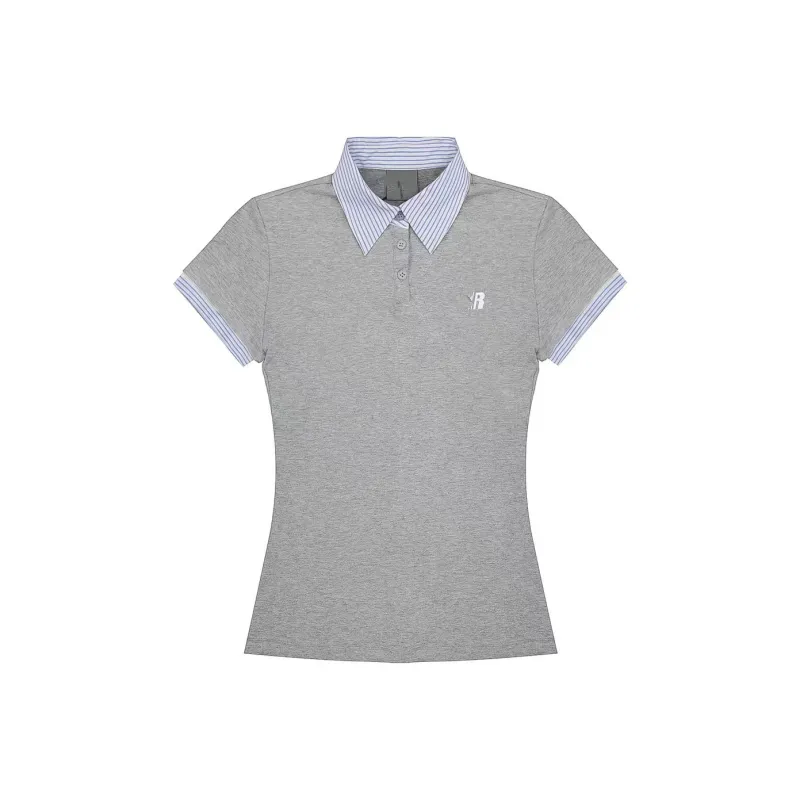 ABCMININ T Shirts Women's Gray-0