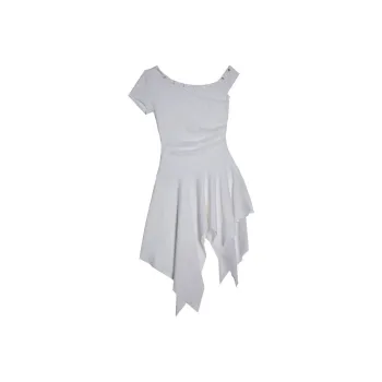 ABCMININ Short Sleeved Dress Women's