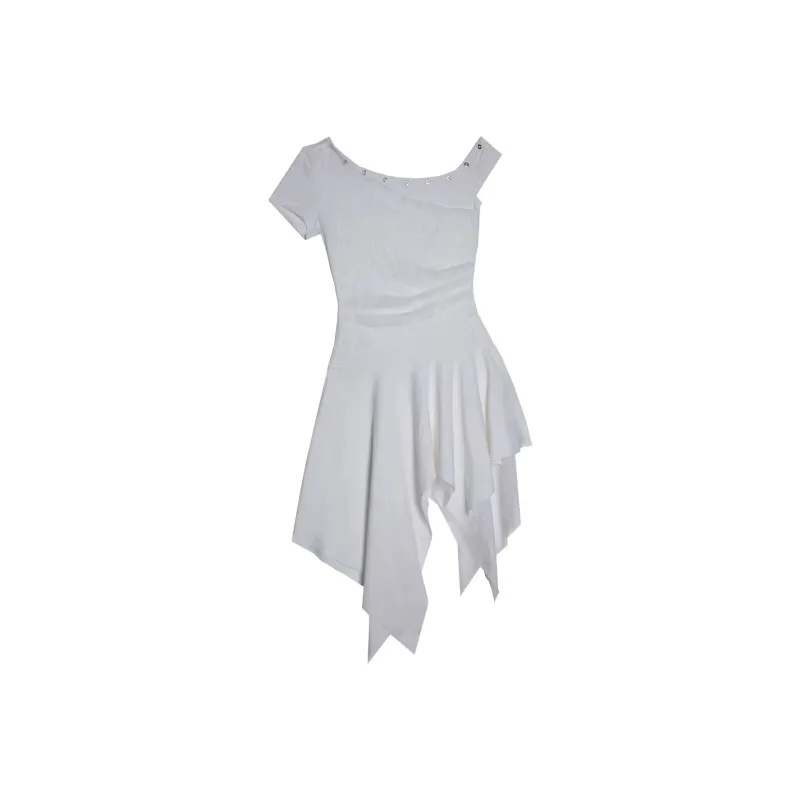 ABCMININ Short Sleeved Dress Women's-0