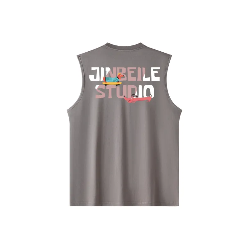 JINBEILE Tank Tops Unisex-8