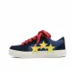 Navy Blue (Red Shoelaces)