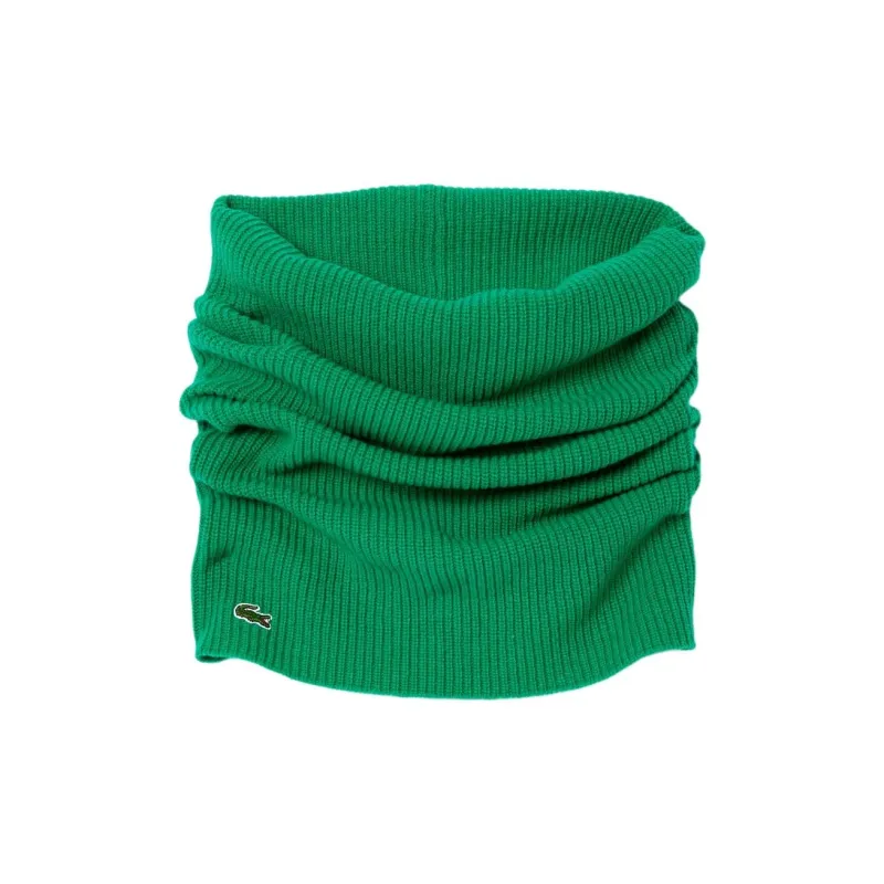 LACOSTE Cashmere Wool Scarves Women's Green-1