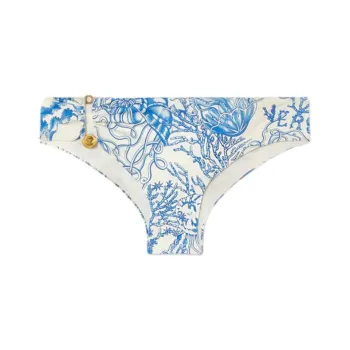 VERSACE Barocco UNDERWATER Swimming Shorts Women's Blue