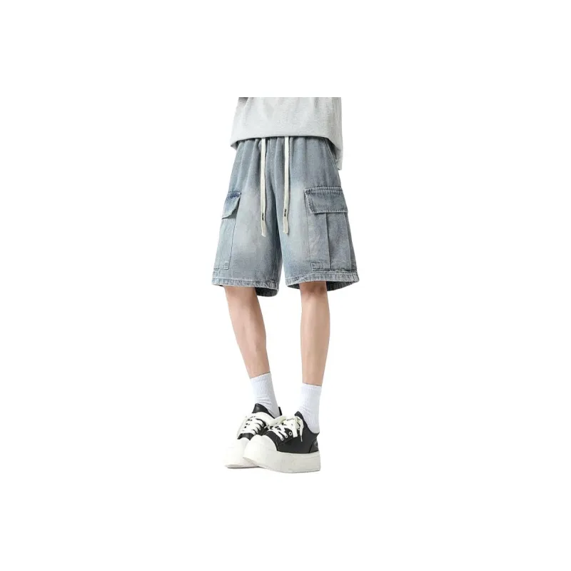 FASTFISH Denim Shorts Unisex-0