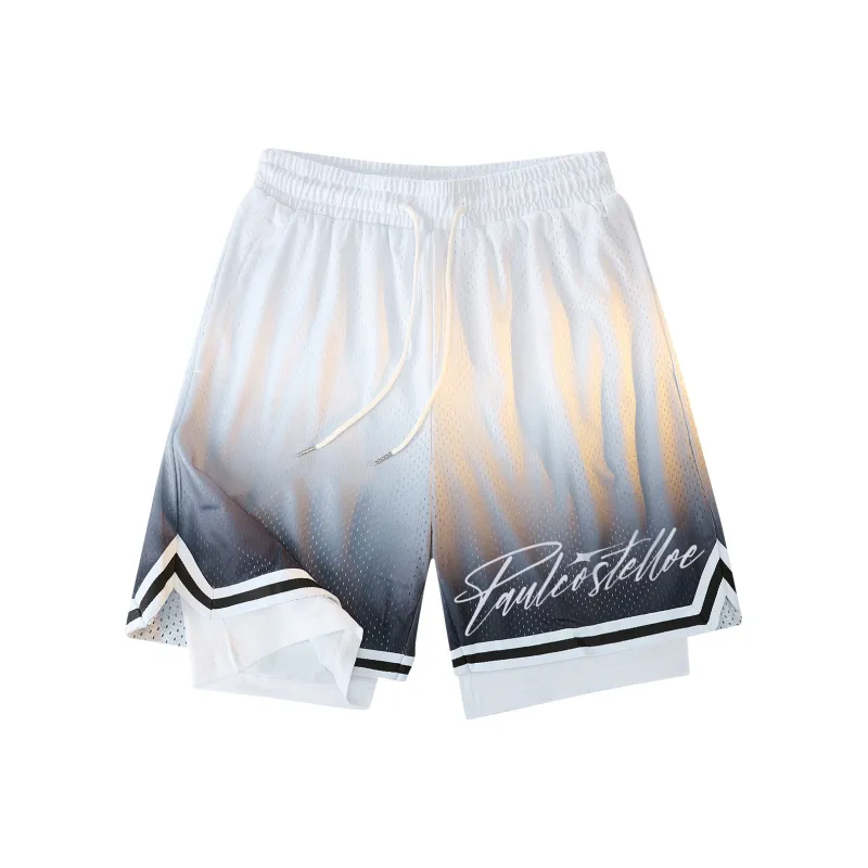 PAUL COSTELLOE Basketball Shorts Unisex-10