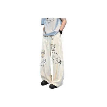 DARK HORSE Casual Pants Unisex Ecru