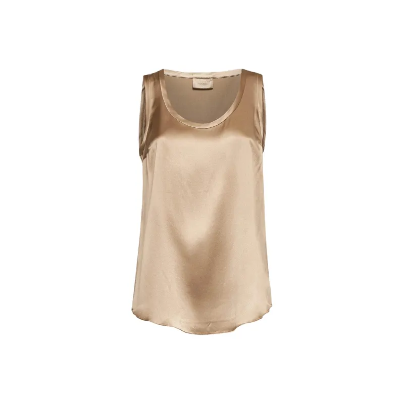 Brunello Cucinelli Scoop Neck Sleeveless Tank Top-0