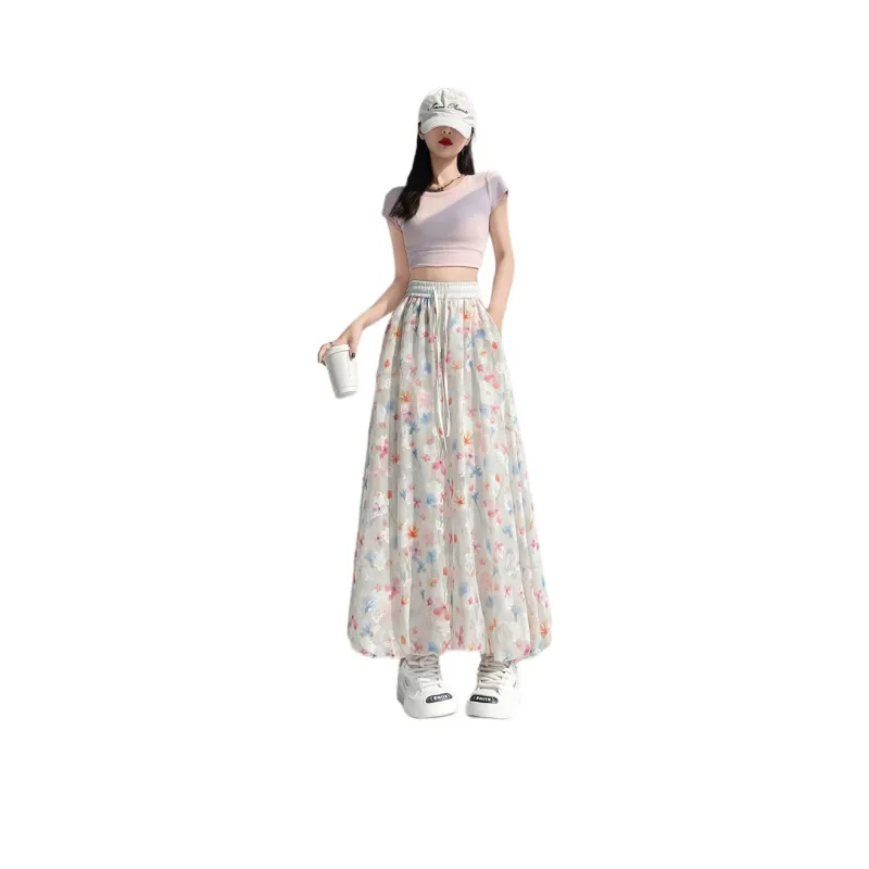 Flowers In Water Casual Pants Women's-0