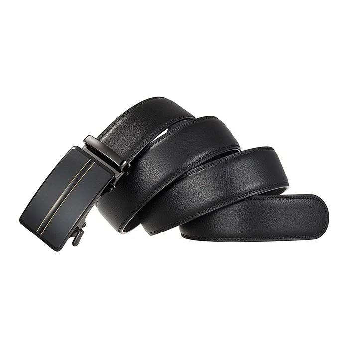 YUZHAOLIN Cow Leather Belts Men's Width 3.5CM-3