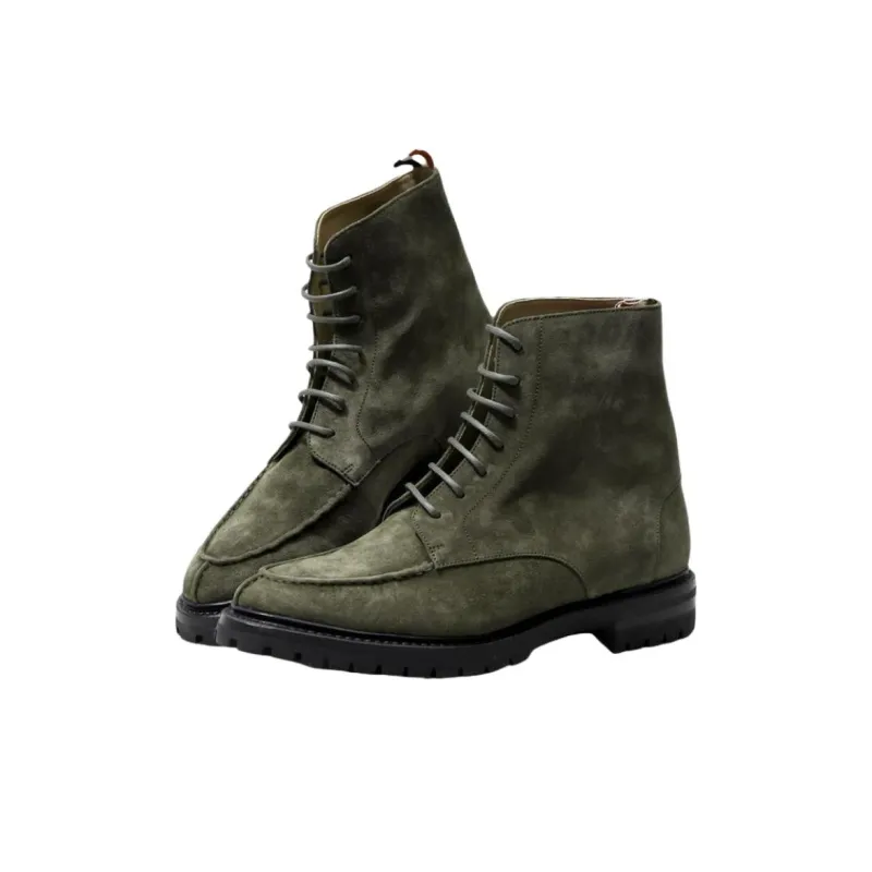 THOM BROWNE· Ankle Boots Men's Green-3