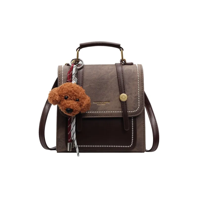 Yalu PU Backpack Regular Women's Yellow Brown/Ecru/Black/Coffee/Blue/Pink-15