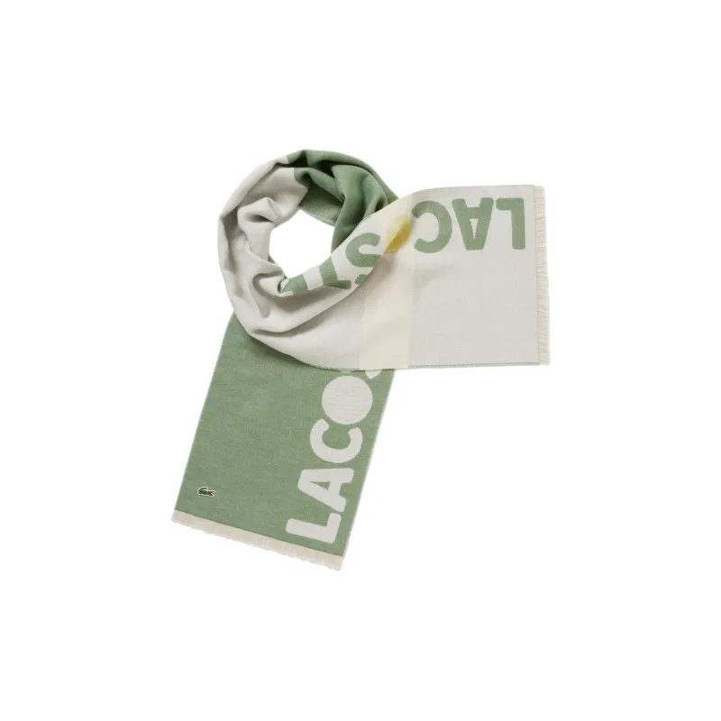 LACOSTE Eco Friendly Organic Cotton, 100% Cotton Shawls Men's Green-0