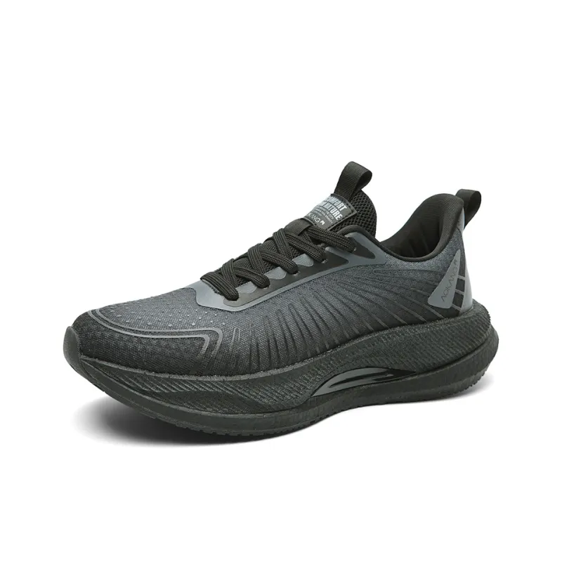 AOKANG Running Shoes Men Low Top Phantom Black, Turquoise-1