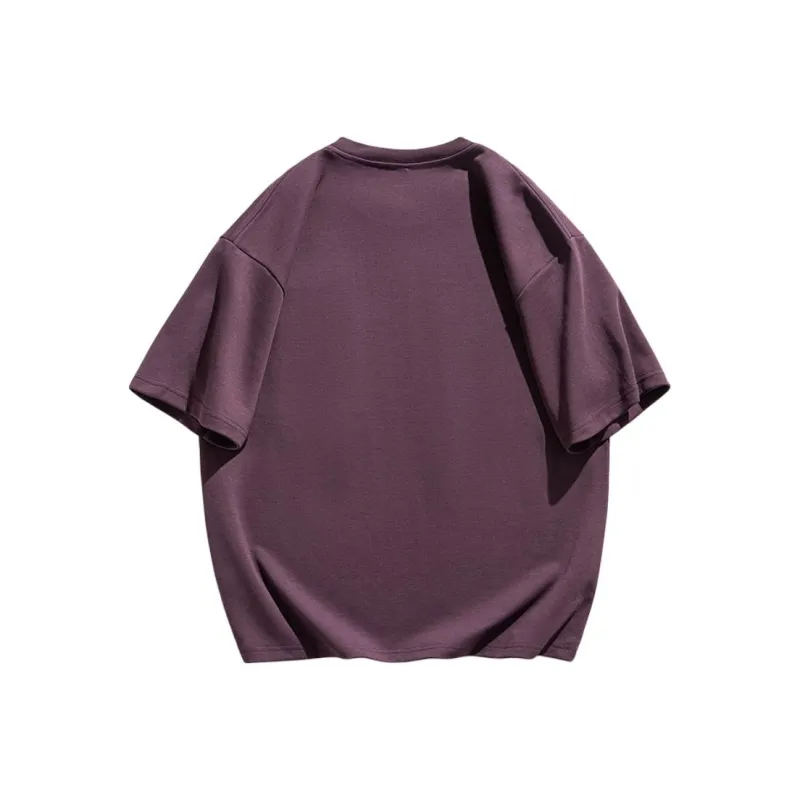 ENEESSI Drop Shoulder Sleeve T Shirt Women's-3