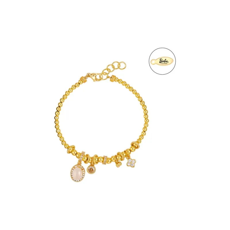 Barbie Alloy Bracelets Women's Gold-1