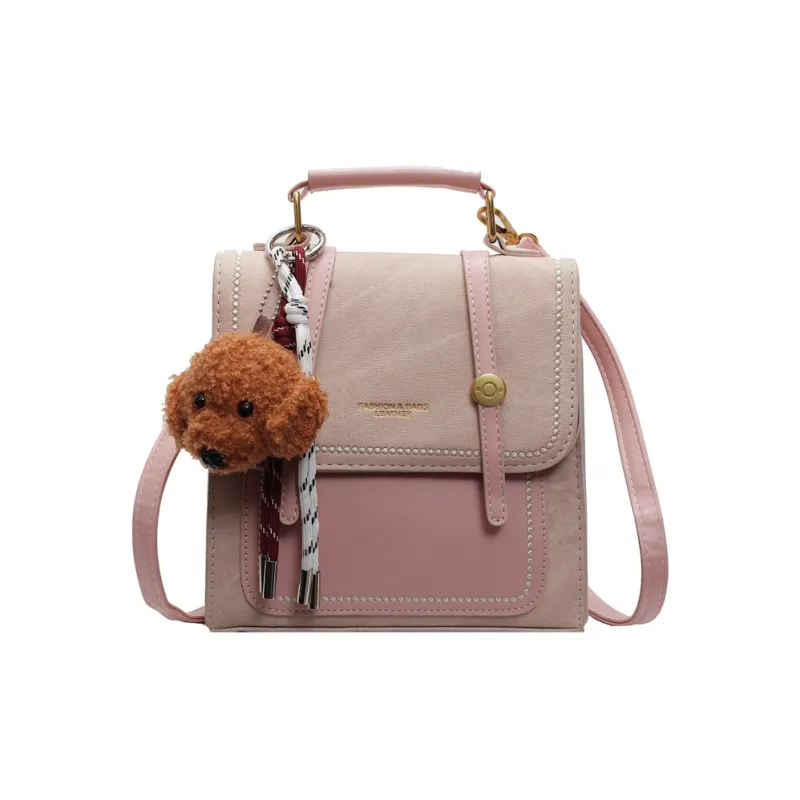 Yalu PU Backpack Regular Women's Yellow Brown/Ecru/Black/Coffee/Blue/Pink-22