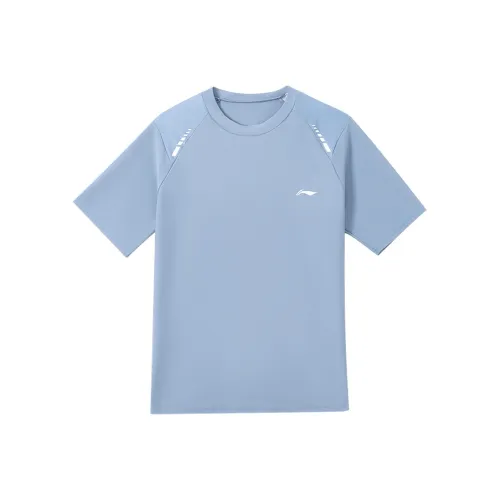 LiNing Workout Clothing Unisex Light Blue
