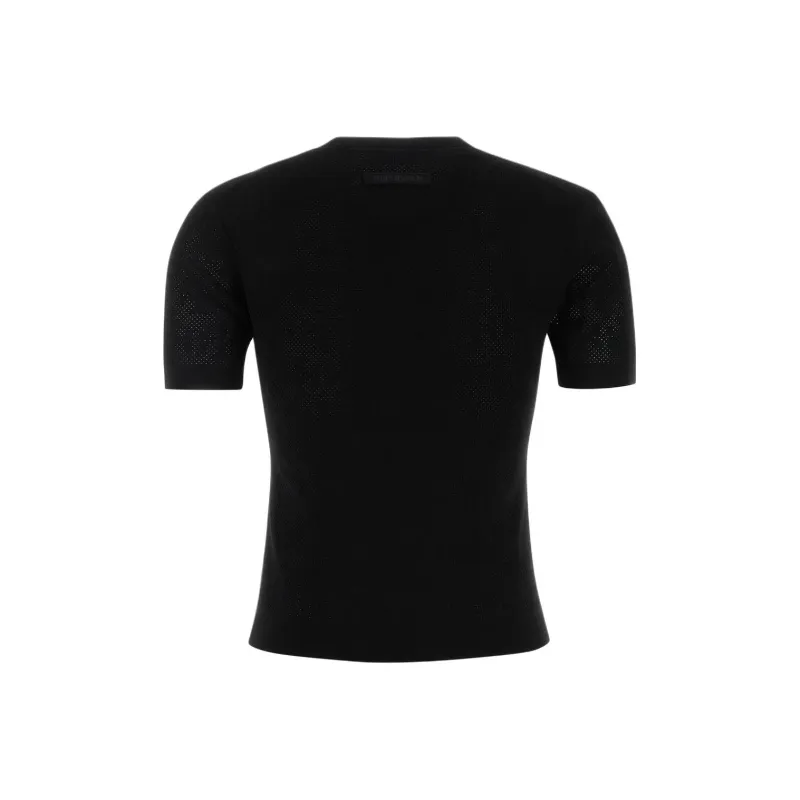 TORY BURCH Perforated knit Top-1