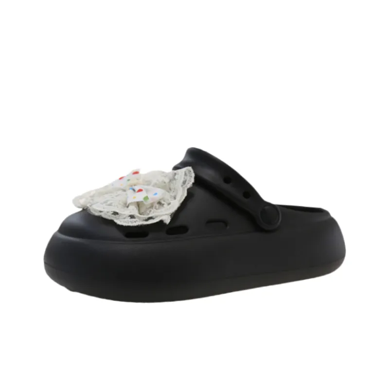 Alxnan Odor Resistant Closed Toe Slippers Women's-14