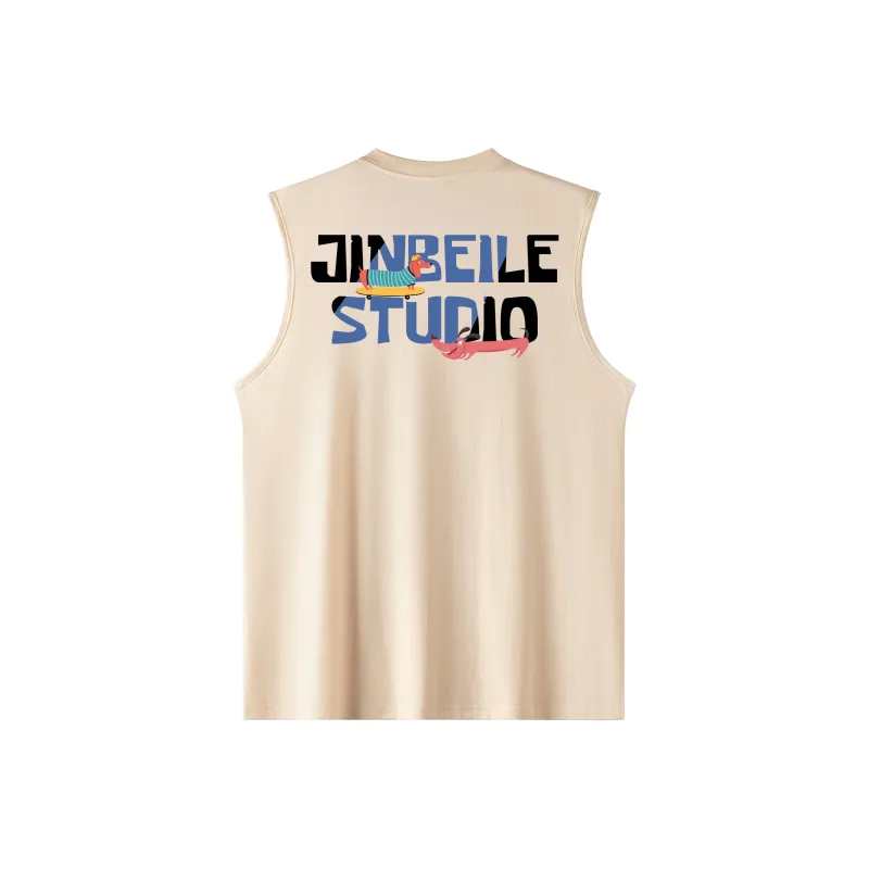 JINBEILE Tank Tops Unisex-10