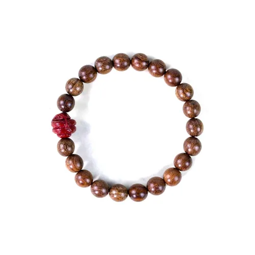 WJT Golden Sandalwood Bracelets Unisex
