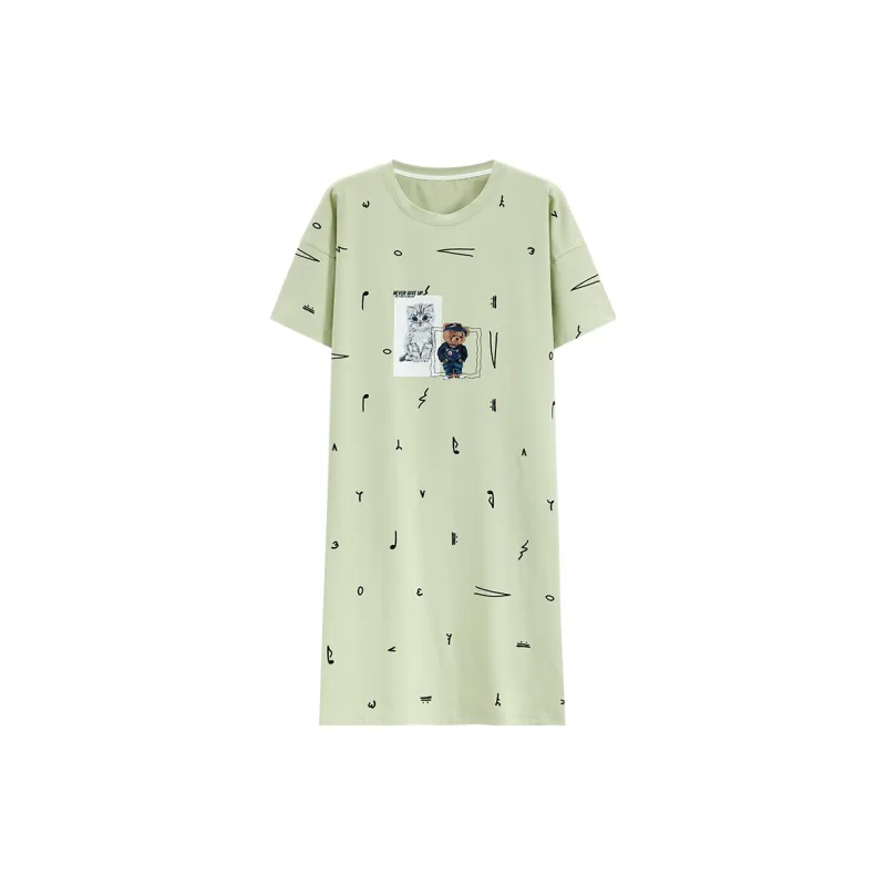 Qiao Ni Tong Women's Nightgowns-0