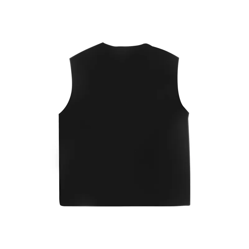 AWAO Vests Unisex Black-1